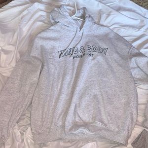 Mind and body movement H&M hoodie
